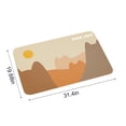 thumbnail image 3 of Fall Decor Modern Style Mud Absorbent Floor Mat | Non Quick Drying Floor Mat At The Door of The Bathroom And Bathroom | Perfectly Improve Home And Comfort, 3 of 4