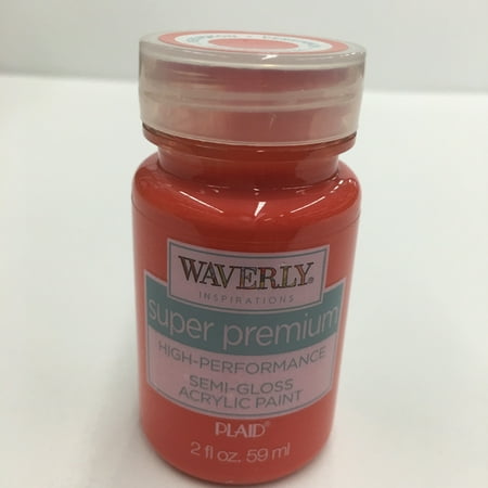 Waverly Inspirations Super Premium Persimmon Acrylic Paint, 2 Fl. Oz.