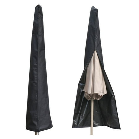 Formosa Umbrella Covers Wedlies Outdoor Patio Umbrella Cover, Garden Yard Market Parasol Cover, Waterproof Outdoor Umbrella Cover Storage Zipper Bag Fits 6ft to 11ft Umbrellas ()