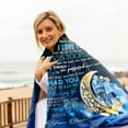 thumbnail image 4 of Gifts for Wife,Wife Gifts from Husband,Wife Birthday Gift Ideas,Anniversary Wedding Gifts for Wife Her,to My Wife Blanket from Husband,Christmas Valentines Gifts for Wife Romantic 80'''' x 60'''', 4 of 6
