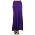 thumbnail image 3 of Women's Chic and Comfortable High-Waisted Maxi Skirt, 3 of 3