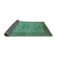 thumbnail image 2 of Ahgly Company Indoor Rectangle Oriental Turquoise Blue Traditional Area Rugs, 6' x 9', 2 of 4