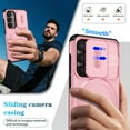 thumbnail image 3 of For Samsung Galaxy S24 Rugged Phone Case,With Invisible Kickstand,Compatible with Mag-Safe,With Camera Lens Cover,Shockproof Anti-Scratch Drop Protection Durable Heavy Duty Phone Case,Pink, 3 of 10