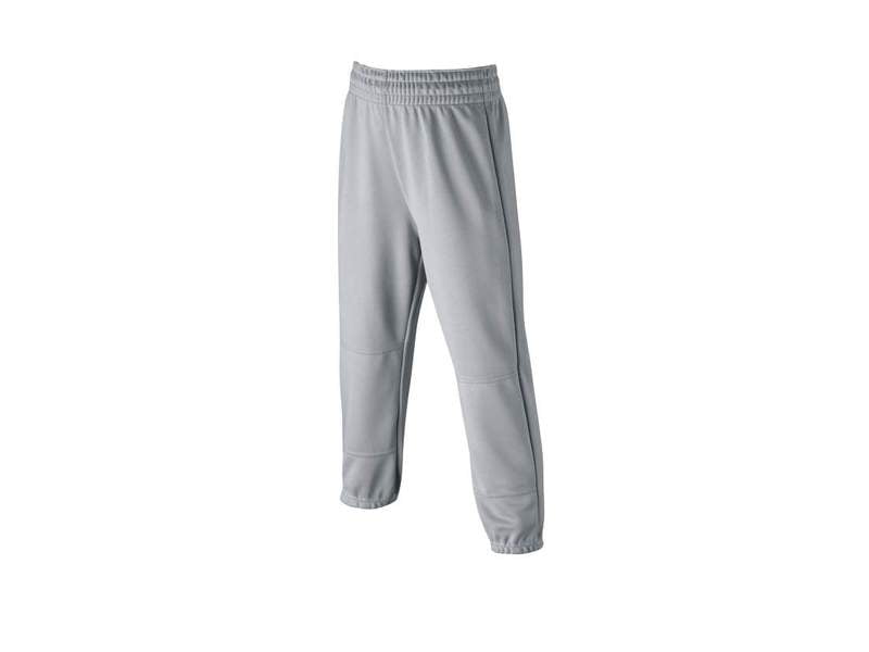 Wilson Youth Heavyweight Poly Boxer Baseball Pant (Grey, Medium