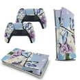 thumbnail image 5 of Butterfly Bloom Sky Console Skin Bundle for PS5 Pro Slim Disc & Digital / PS4 – Full Wrap + Dual Controller Flair, 5 of 5