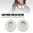 thumbnail image 3 of Replacement Ear Pads for  QC Ultra Headphones, Professional Earpads Cushions with Soft Protein Leather Memory Foam, Improved Sound Quality, 3 of 7