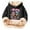 Dark Gray, variant on K`ids Sherpa Lined Hoodie - 67 Print Warm Winter Pullover for B`oys & G`irls, Soft Cute Casual Hooded Sweatshirt for Christmas