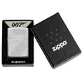 thumbnail image 6 of Zippo James Bond 007 Auto Engraved Logo High Polish Chrome Pocket Lighter, 6 of 6