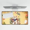 thumbnail image 4 of British Shorthair Celebrates Spring and Happy Easter Desk Mat Full Keyboard Mouse Pad Cat Lover Kitten Owner Gifts Large Mousepad - 02001, 4 of 5