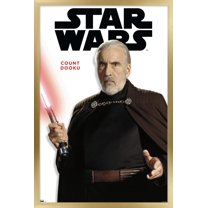 Star Wars: Saga - Count Dooku Feature Series Wall Poster, 22.375" x 34" Framed