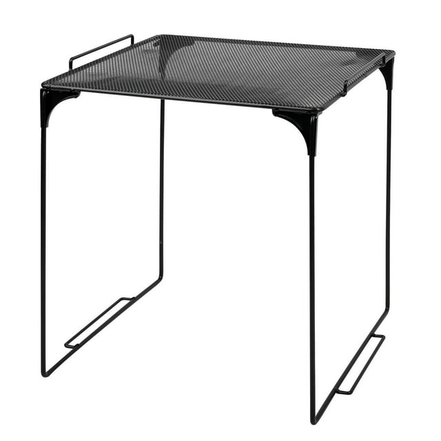 simhoa Locker Shelf under Cabinet Organization Extra Tall Fits Standard Size School Lockers Multipurpose No Assembly Foldable Holder