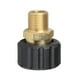 thumbnail image 2 of Adaptador de liberación rápida M22x 1,5 mm a conector de hidrolimpiadora G3 / 8M Cola Adaptador de lavado a presión, 2 of 8