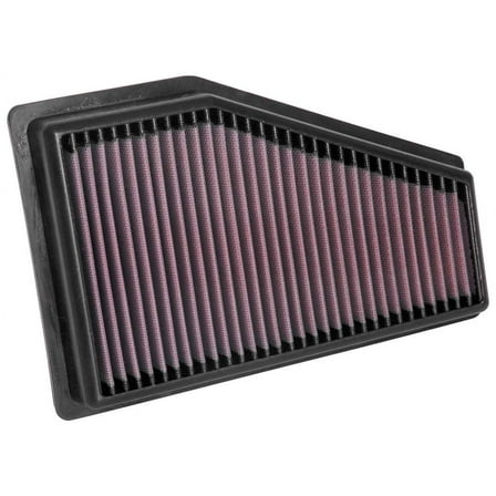 K&N Engine Air Filter: High Performance, Premium, Washable, Replacement Filter: 2019 Jeep Cherokee, 3.2L V6 and 2.4L L4, , 33-5089