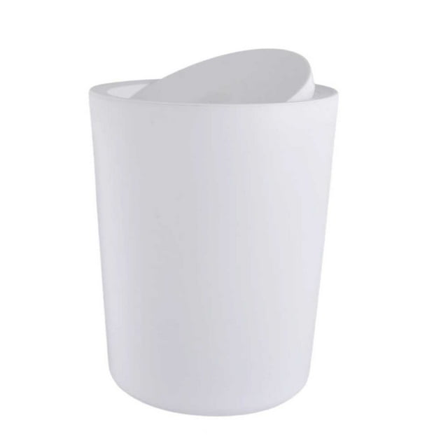 BOTE BASURA ZENSE UGANDA CON TAPA BLANCO 5L