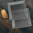 thumbnail image 4 of Smarty 12" x 12" Clear Square with Groove Rim Plastic Serving Trays 24ct, 4 of 7