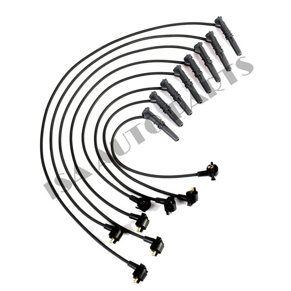 Spark Plug Wire Set For 1996-1999 MERCURY GRAND MARQUIS 4.6L V8 Compatible with WR5934 F8PZ12259LA CH8882 128024 700944