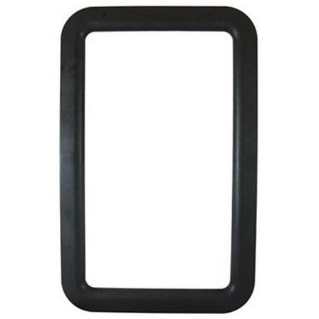 A77008 Exterior Entrance Door Window Frame, Black
