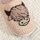 thumbnail image 5 of Zapatillas de invierno Zapatillas de dormitorio transpirables Zapatillas de vaca antideslizantes Acogedoras mujeres hombres, 5 of 9