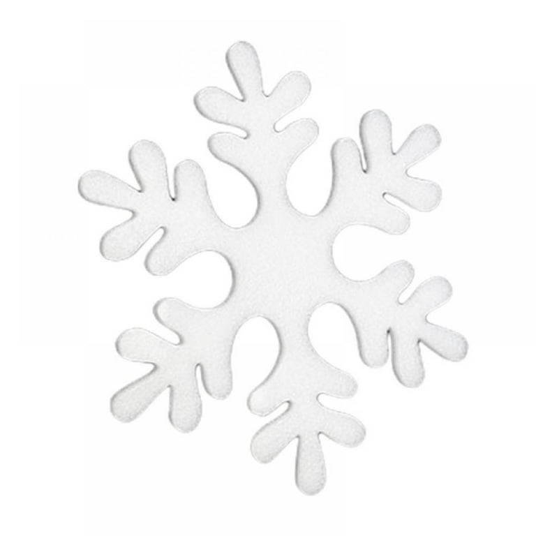  Garneck 3Pcs Foam Christmas Snowflakes craft snowflakes  polystyrene snowflake craft foam block snowflake confetti foam snowflakes  white decor bling decor Art Crafts child blank bubble ball : Home & Kitchen