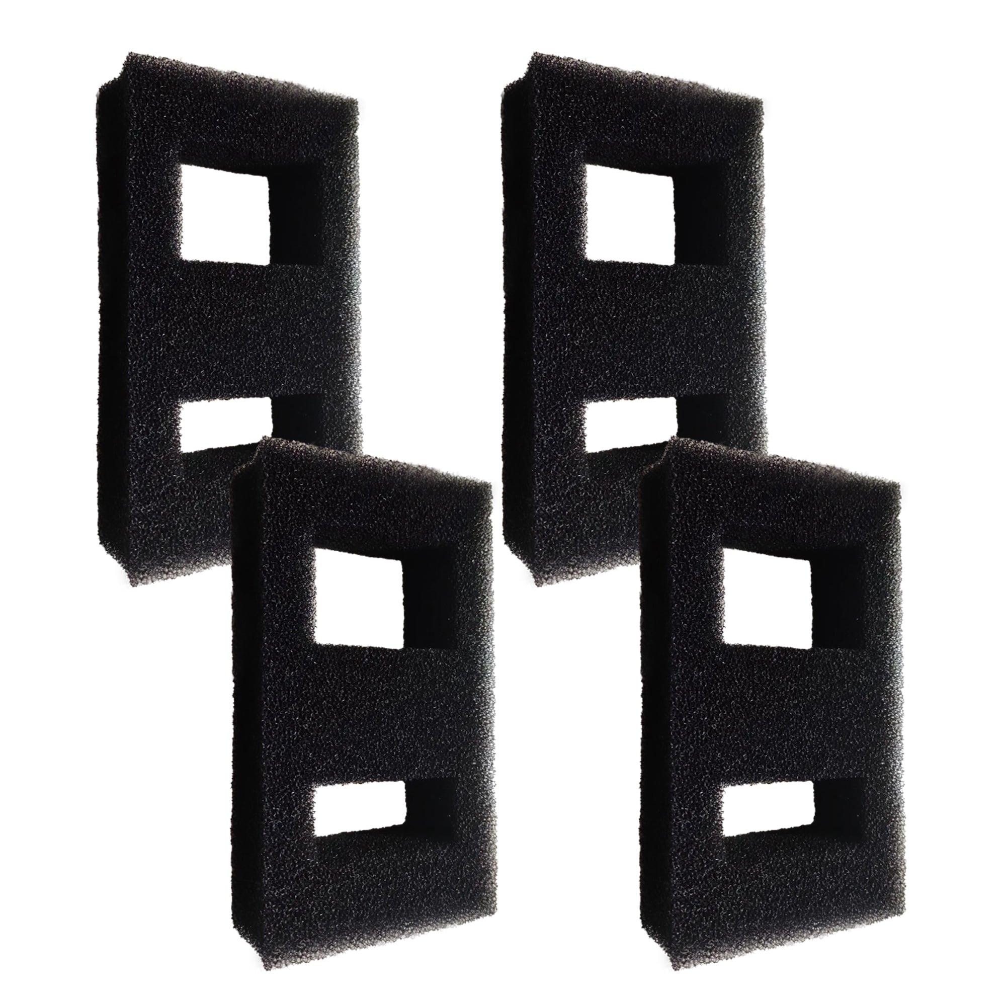 TropicAqua Foam Filter Replacement Compatible with Fluval SPEC Aquarium Bio Sponge (Pack of 6)
