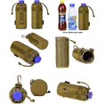 thumbnail image 4 of Jaula para botella de agua militar táctica negra, jaula para botella de caldera Molle impermeable para acampar, senderismo, correr, negro, 4 of 5