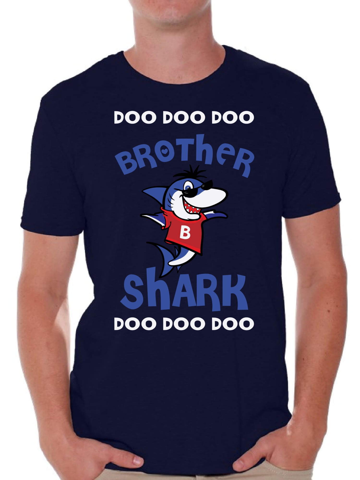 Awkward Styles Brother Shirt Family Brother Shark Tshirt for Men Shark ...
