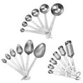 thumbnail image 5 of Measuring Spoon Set Spice Measurement Spoons Clear Measurement Markings, 5 of 5