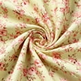 thumbnail image 5 of VBVC Women's Smocked Square Neck Floral Midi Dress , Ladies' Short Puff Sleeve A-Line Dress , Summer Ruffle Hem Swing Dress For Women, S-5XL, 5 of 6