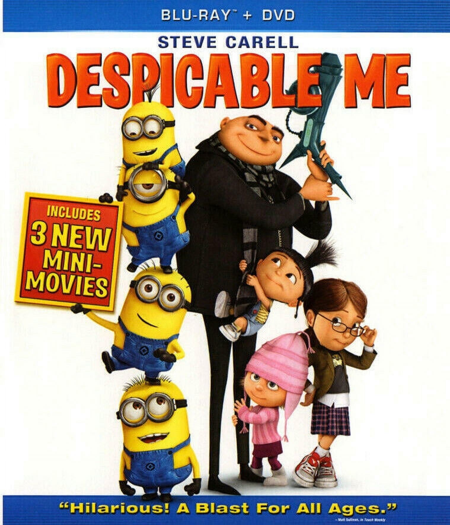 Despicable Me (Blu-ray + DVD + Digital Copy) - Walmart.com