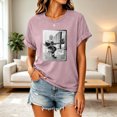 thumbnail image 4 of Women's Vintage Dolly Shirts Country Music Legend T-Shirt Parton Memorial Tee Shirts Retro Graphic Tees Tshirt Casual Short Sleeve Tops XXL, 4 of 4