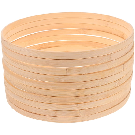 OATIPHO Reusable Round Hoop Cross Stitch Hoop 10Pcs