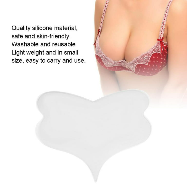 Kritne Silicone Anti Wrinkle Chest Pad Reusable Anti Aging Breast Patch  Sticker for Skin Care, Chest Patch,Chest Pad 