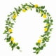 thumbnail image 3 of Guirnalda de limones artificiales, flores artificiales, enredaderas, plantas decorativas, frutas falsas Estilo B, 3 of 9