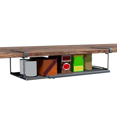 thumbnail image 1 of Étagère sous Armoire Réglable, Rangement sous Bureau avec Longues Pinces pour Bureau, Rangement sous Étagère en Métal pour Armoires-A, 1 of 6