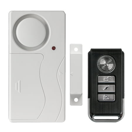 TSV Wireless Anti-Theft Monitor Remote Control Door and Window Security Alarms Magnetic Sensor Home Door