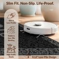 thumbnail image 6 of Design&I 4'x6' Washable Area Rug Round Gothic Serpent Baroque Ornament Border Coiled Ornate Snake Flowing Dynamic for Reading Nook, Bedroom, Pet Friendly & Non-Slip Built-In Grip, 6 of 7