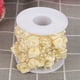 thumbnail image 3 of LetCart Guirnalda De Cuentas De Alambre De Perlas - 10 M/Rollo Perlas De Alambre De Perlas Artificiales De Rosa Garland String Cinta De Gasa DIY Decoración De La Boda Cuentas De Cristal(Beige), 3 of 5