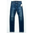 thumbnail image 1 of 7 For all Mankind Active Sport Paxtyn Skinny Rip Denim Jeans in Sut ( 30 ), 1 of 2