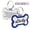 Blue, variant on Personalized Engraved Dog Tag Bone Shaped Dog Name Tags for Dogs Stainless Steel Pet ID Tags Dog Collar Accessories