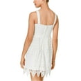 thumbnail image 3 of City Studios Juniors Sleeveless Lace Womens Dress, White, 3 of 3