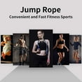 thumbnail image 5 of Jump Rope Beaded Jump Rope, Skipping Rope Adjustable For Adult Kids, Tangle-free Speed Rope-purple, 5 of 5