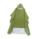 thumbnail image 3 of Poncho de lluvia con capucha para hombre y mujer, jersey con cordón y funda impermeable. Verde, 3 of 9