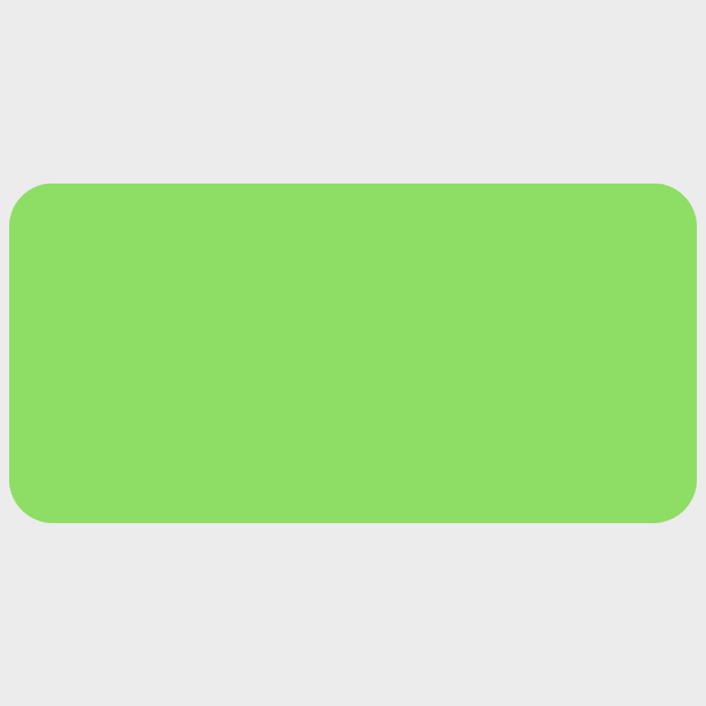 JAM Paper Standard Label Rolls, Rectangle, 1 1/2 x 2, Neon Green, 125 Labels/Roll