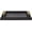 Black, variant on MODE HOME Set of 2 Modern Elegant Large Wood Serving Tray, Rectangle Decorative Tray Ottoman Tay Coffee Table Tray, Black Crocodile Leather with Gold Polished Metal Handles