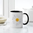 thumbnail image 4 of CafePress - Fresh White Daisy Mugs - 11 oz Ceramic Mug - Novelty Coffee Tea Cup, 4 of 4