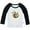 Long Black Raglan T-shirt #B, variant on Little Baby Cute T shirt For Baby, Newborn Babies Animal Bee Sweet T-shirts, Infant Tops, 0-24M Kids Graphic Tees Clothing (Short Pink Raglan T-shirt, 0-6 Months)