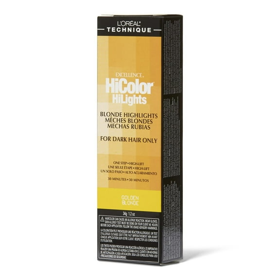 L'Oreal Excellence HiColor HiLights Golden Blonde 1.2 oz, Pack of 1, 3 Packs