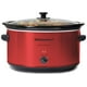 thumbnail image 1 of Olla de cocción lenta Elite Gourmet MST-900RXT# eléctrica de 8.5 cuartos de galón, color rojo metálico, 1 of 7
