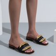 thumbnail image 3 of LEEy-World Chaussures pour Femmes Sandales Ouvertes Confortables à Bride Réglable Décontractées à Enfiler, 3 of 5