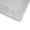 thumbnail image 2 of Home Essence Reversible 100% Cotton Tufted Bath Rug, 3000 GSM Ultra Absorbent, 21"W x 34"LGrey, 2 of 6